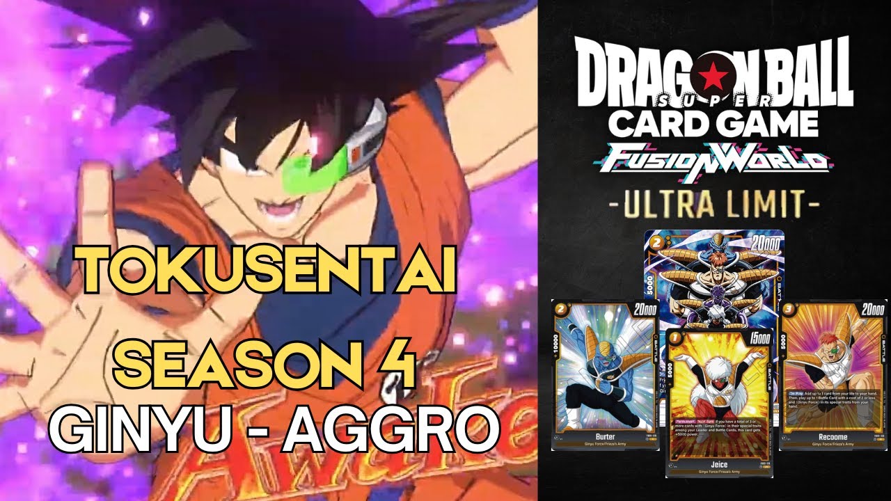Tokusentai Season 4! - Ginyu vs Cooler - (Dragon Ball Super Card Game Fusion World)