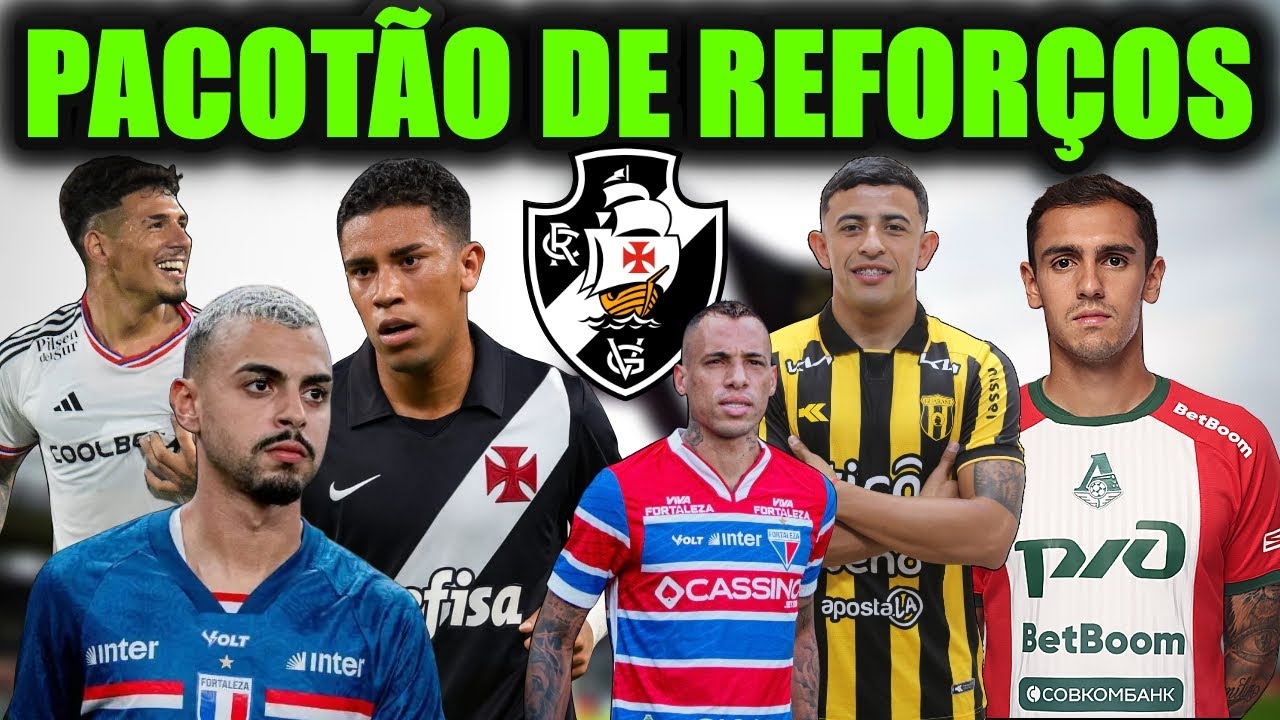 6 REFOR&Ccedil;OS NO VASCO | BARCA PESADA e MAIS DO MERCADO DO VASCO 2026