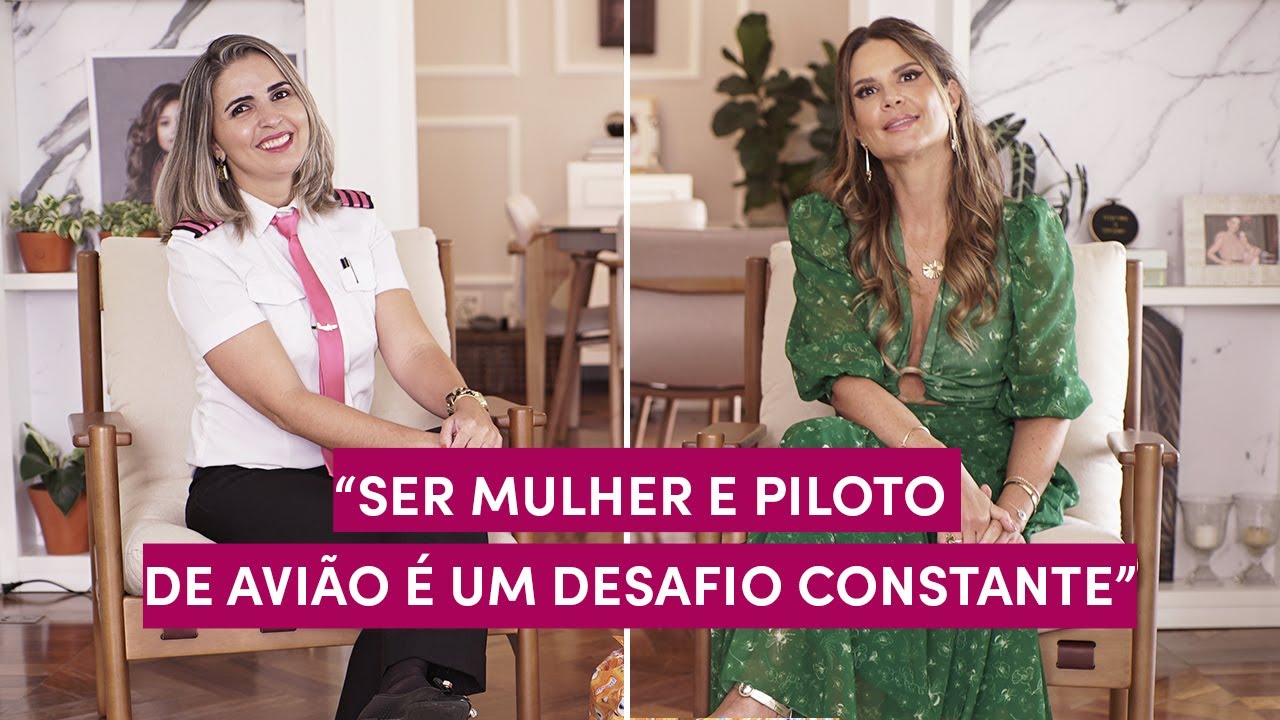 Mãe e piloto de avião: como ela concilia a profissão com a maternidade atípica?