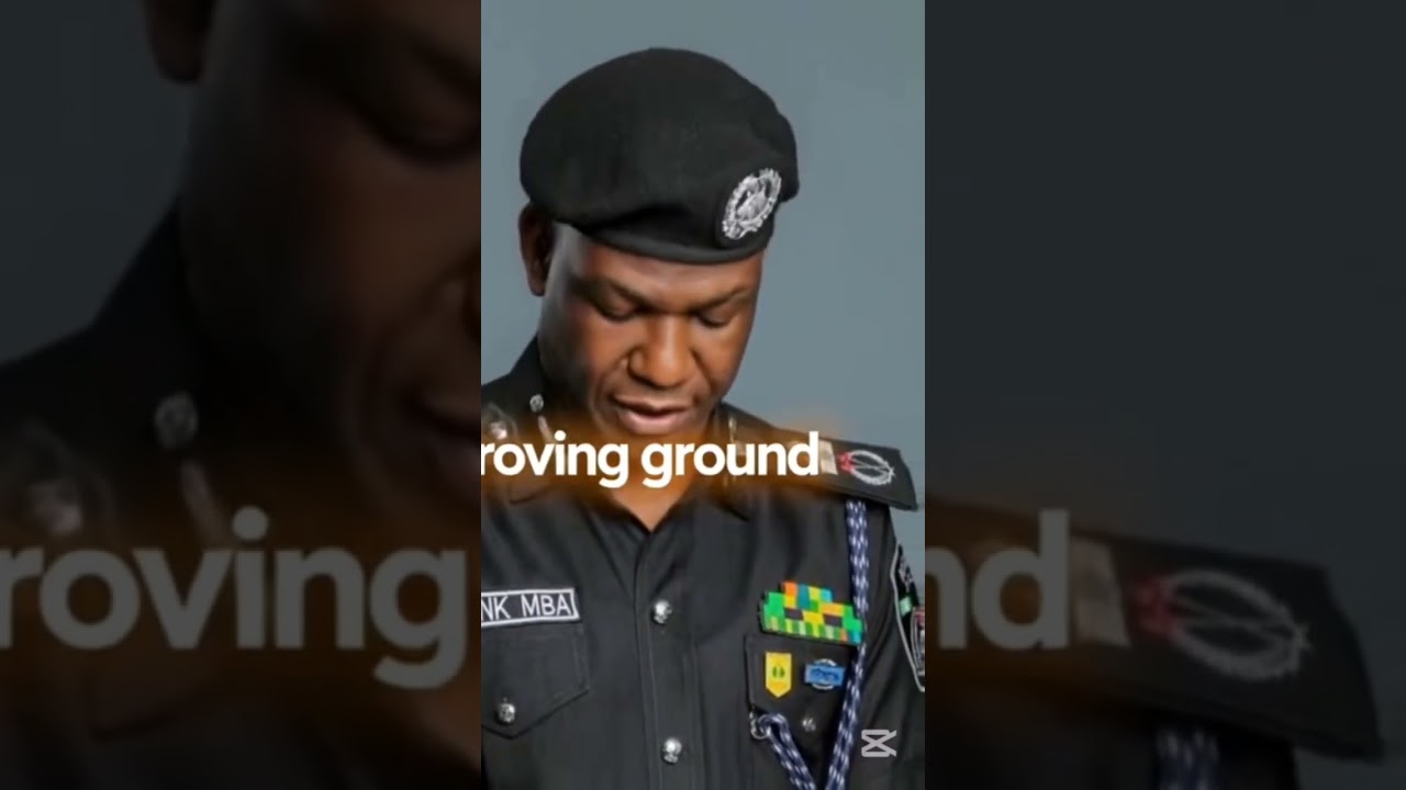 Frank Mba is a Nigerian police officer and lawyer. He is currently serving as the Deputy inspector G