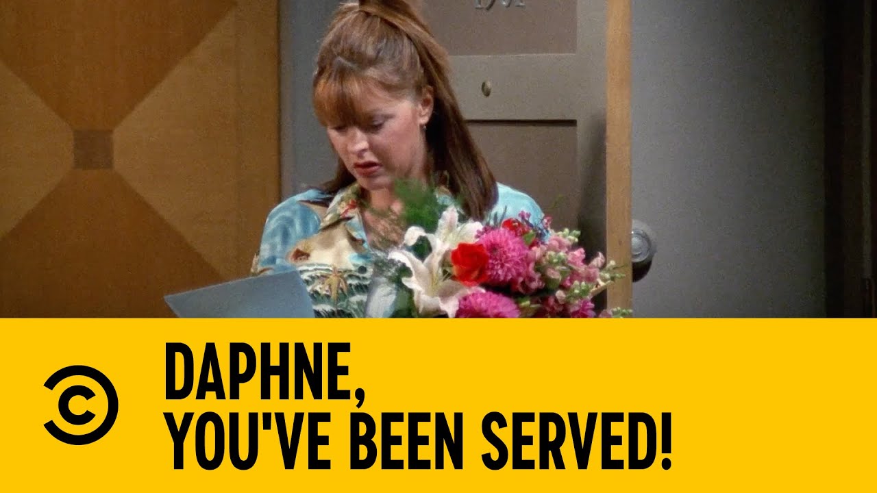 Daphne, You've Been Served! | Frasier | Comedy Central Africa