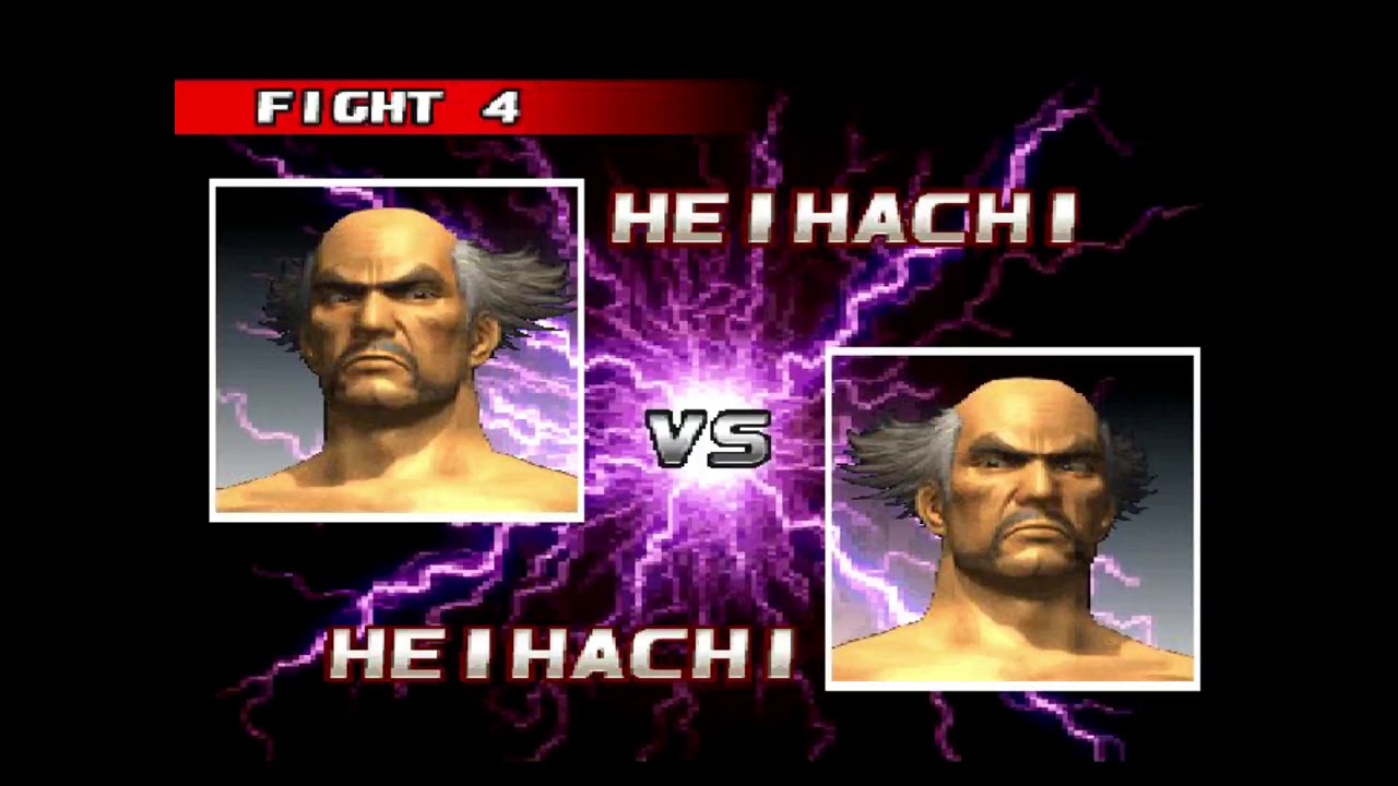 Tekken 3 | Heihachi vs Heihachi 5 matches series