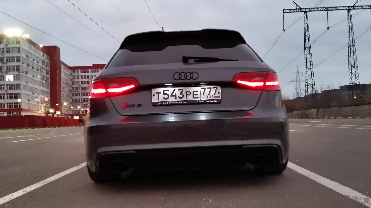Audi RS3 8V 367 hp launch control
