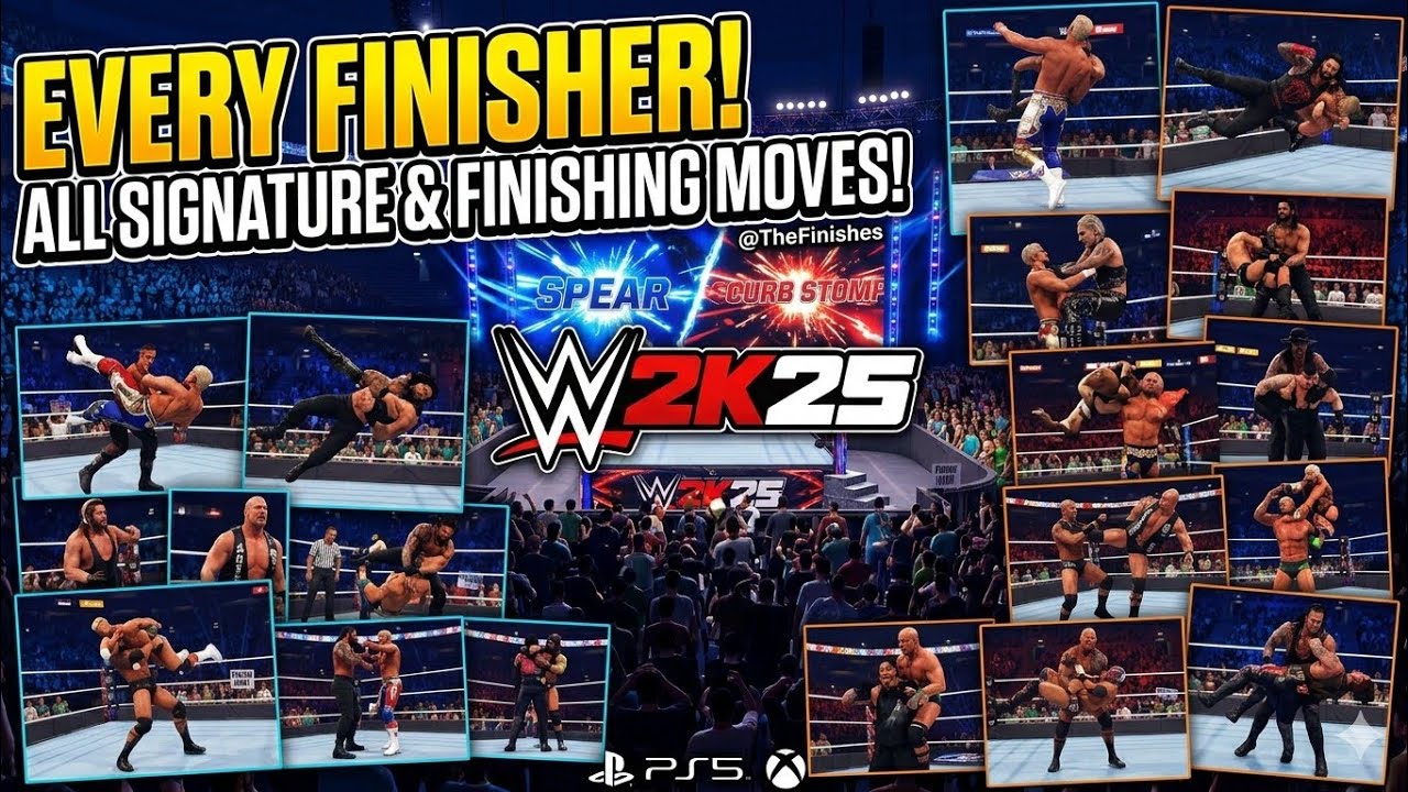 Most Dangerous Signature & Finisher of WWE 2K27