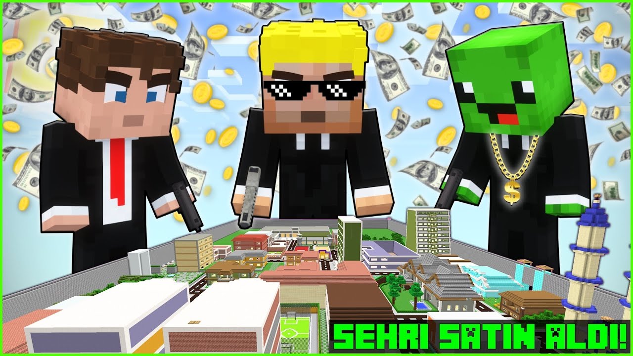 MAFYA EFEKAN VE ARKADAŞLARI ŞEHRİ SATIN ALDI! 🤑 - Minecraft ZENGİN FAKİR HAYATI
