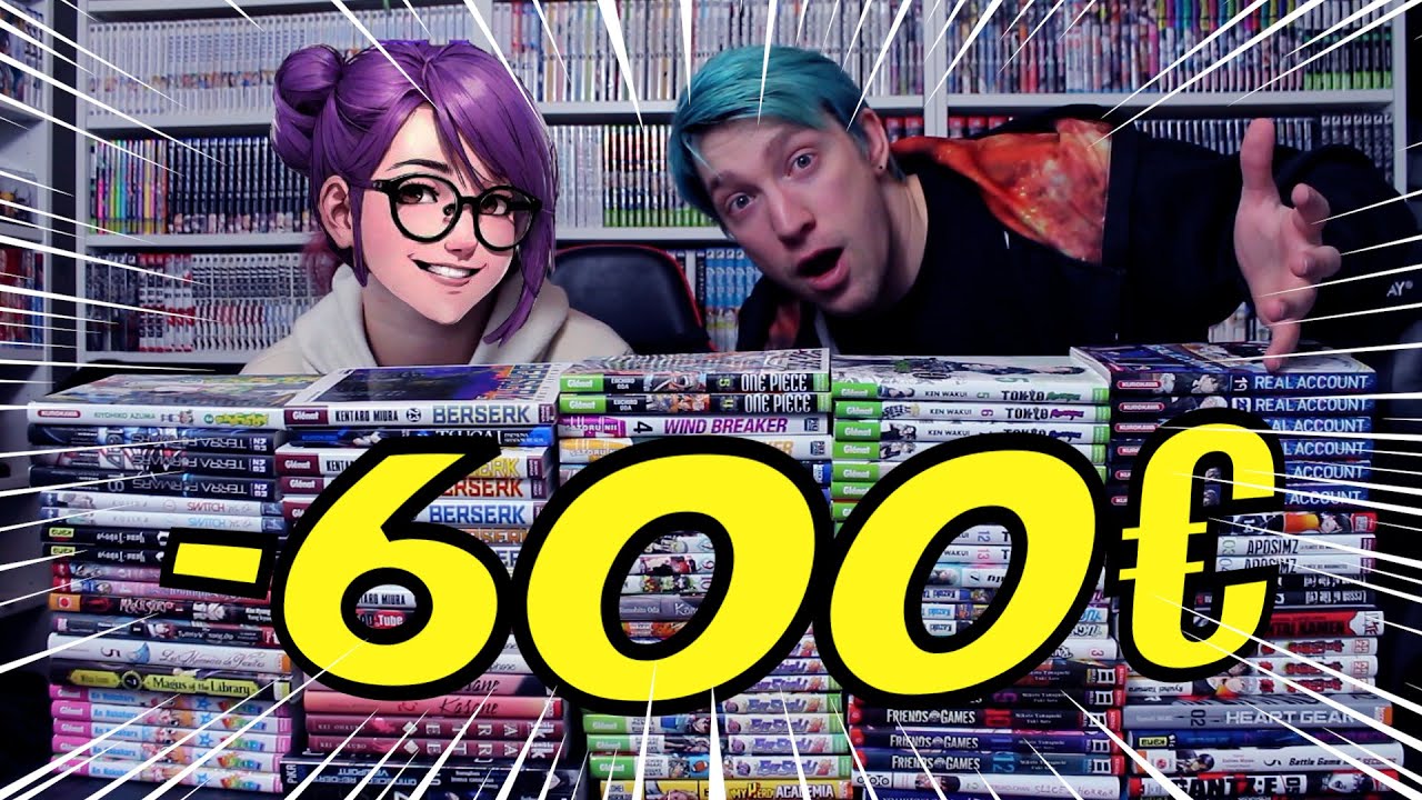 ENORME ACHAT MANGA EN COUPLE!