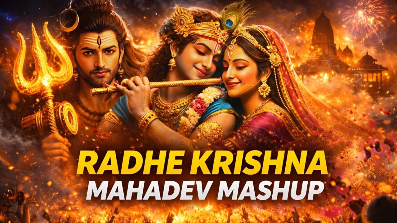 RADHE KRISHNA x MAHADEV MASHUP 🔱 | Devon Ka Maha Utsav | Bhakti Bass Drop