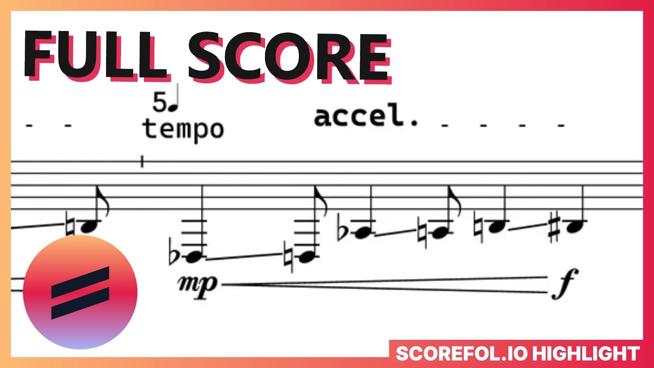 Liliya Ugay - pull no more [w/ score]