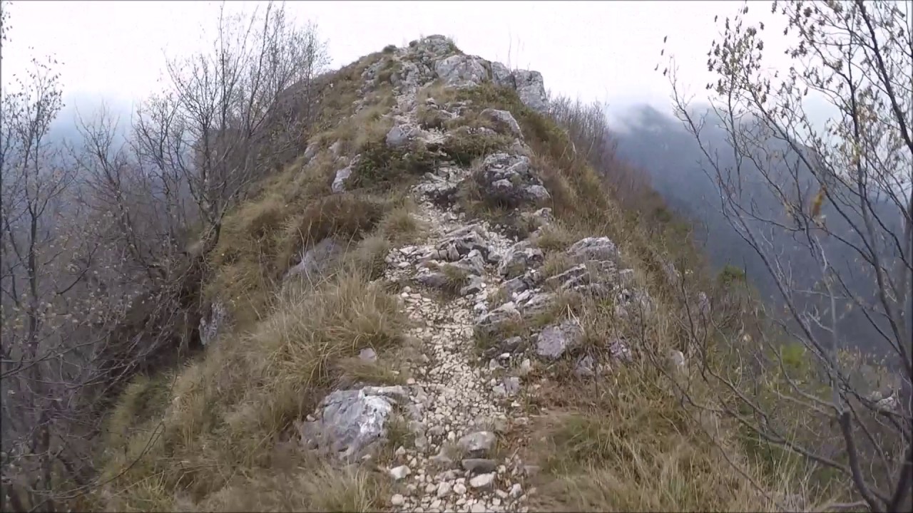 Pregasina - Bocca da Lé - Cima Bal, Lago di Garda, Italy, 29-12-2016