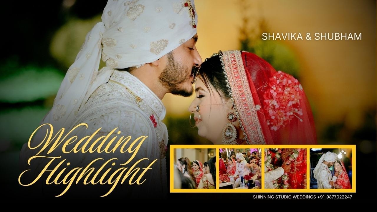 Shavika & Shubham | A Royal Wedding Cinematic Film | Luxury Wedding  | Shinning Studio Weddings