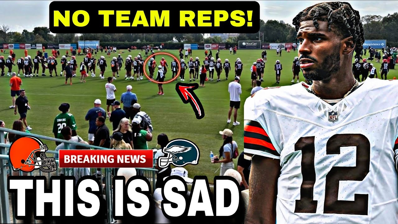 🚨BREAKING: Shedeur Sanders DISRESPECTED After Browns HELD HIM OUT Of Eagles & Browns Joint Practice!
