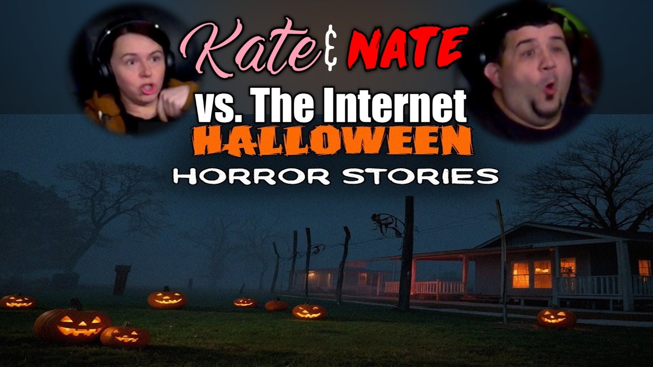 3 Disturbing TRUE Halloween Scary Stories - @mrnightmare | Kate and Nate React!