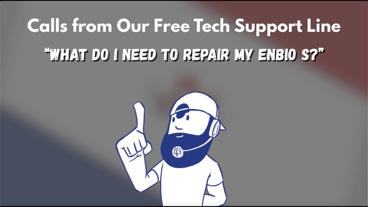 Free Tech Support Call for a Question About an Enbio S Vacuum Kit