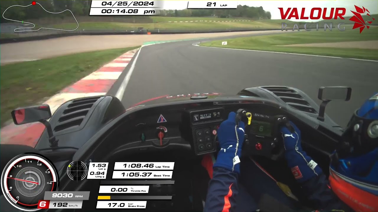 Donington Radical SR3 lap record 1:05.22