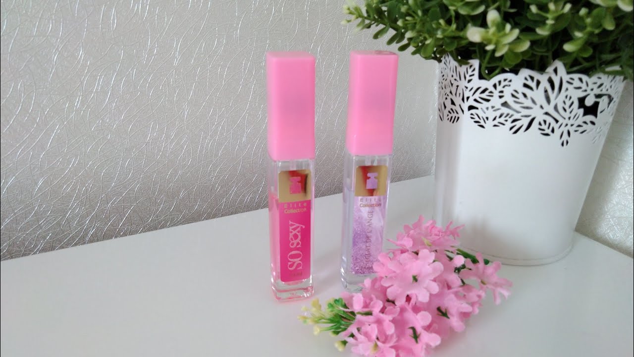Туалетная вода ELITE COLLECTION SO SEXY и ECLAT DE L'ANGE