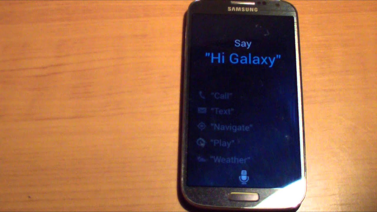 Samsung Galaxy S IV - S Voice