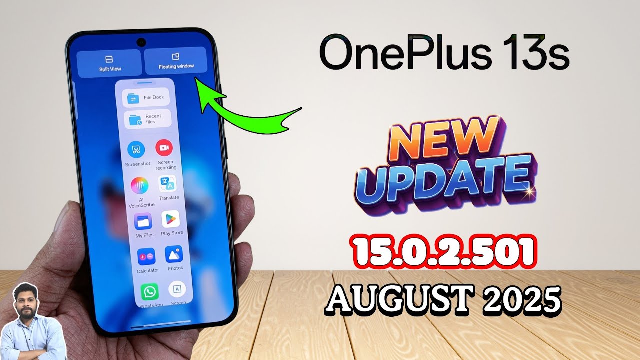 OnePlus 13s : New Update 15.0.2.501 August 2025