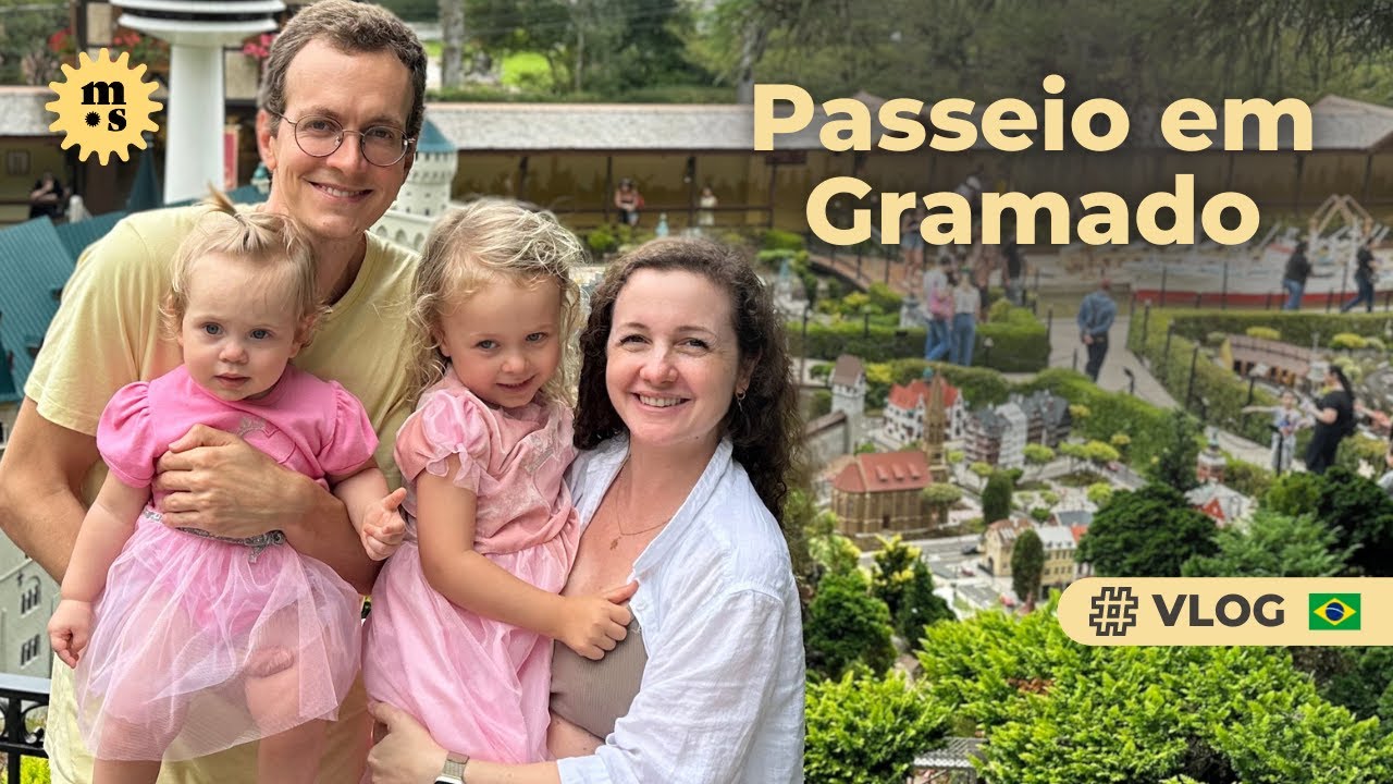 VLOG em Gramado: Roteiro de dois dias com as crianças, passeio no Mini Mundo, e Vila da Mônica