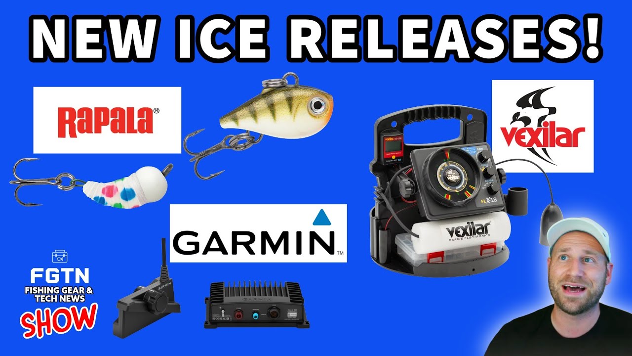 NEW from Garmin + Vexilar FLX-18 + Rapala Ice 2025/2026 - FGTN Show #74
