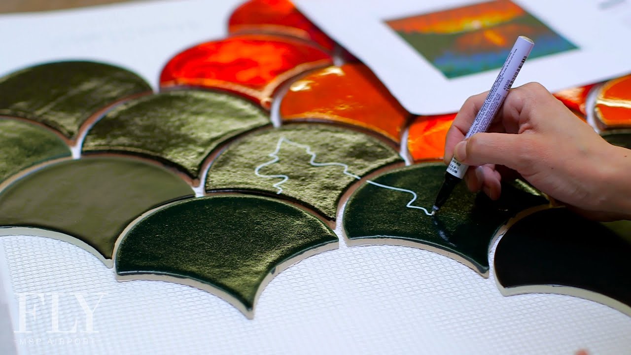 Mosaic Wall Art at MSP: An Inside Look