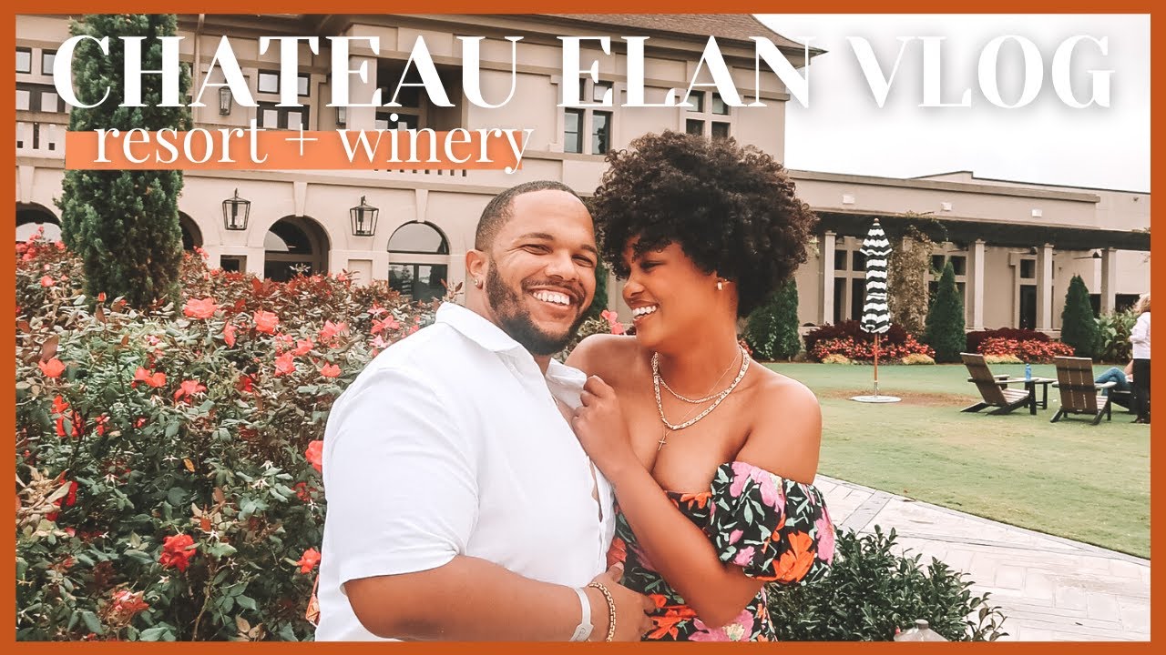 РОСКОШНАЯ поездка на день рождения в винодельню и курорт Chateau Elan | baecation vlog