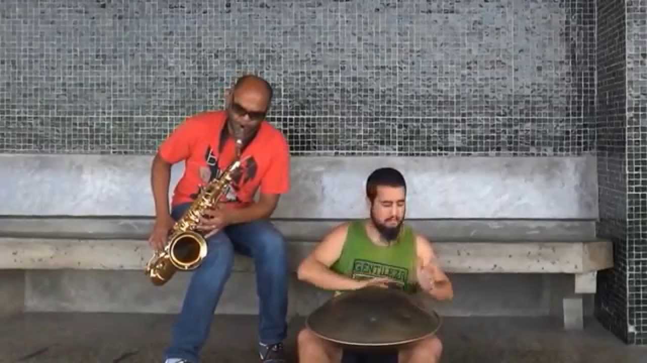 Sax 🎷+  Handpan 🛸 São Paulo Brasil 🇧🇷