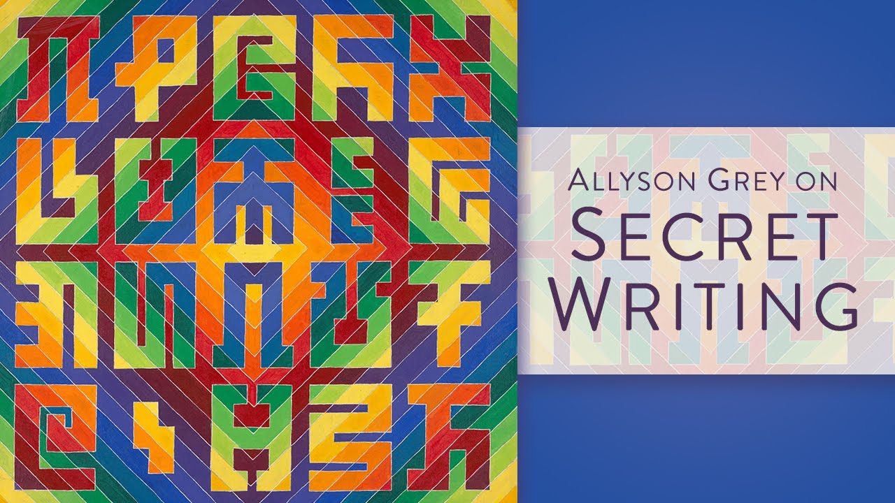 Allyson Grey on Secret Writing