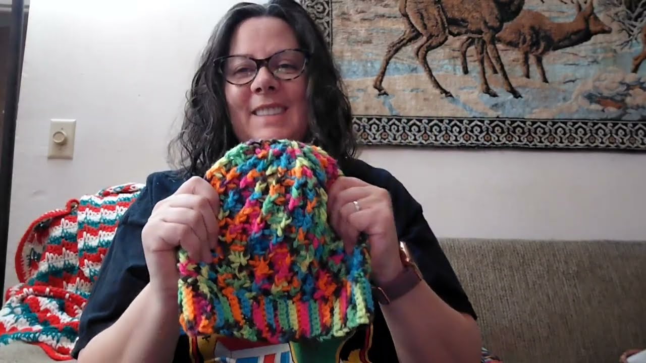 Making little projects and decisions about the blankets.