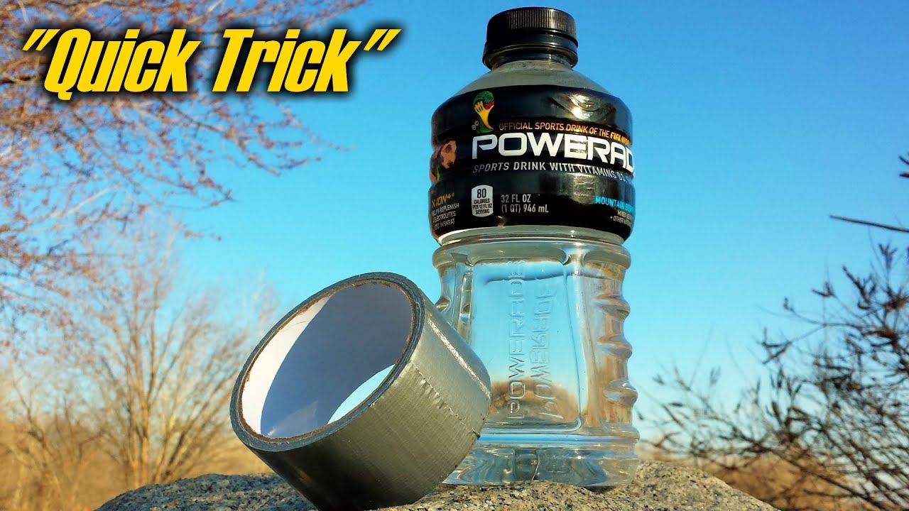 Clever Use For Duct Tape - Quick Trick