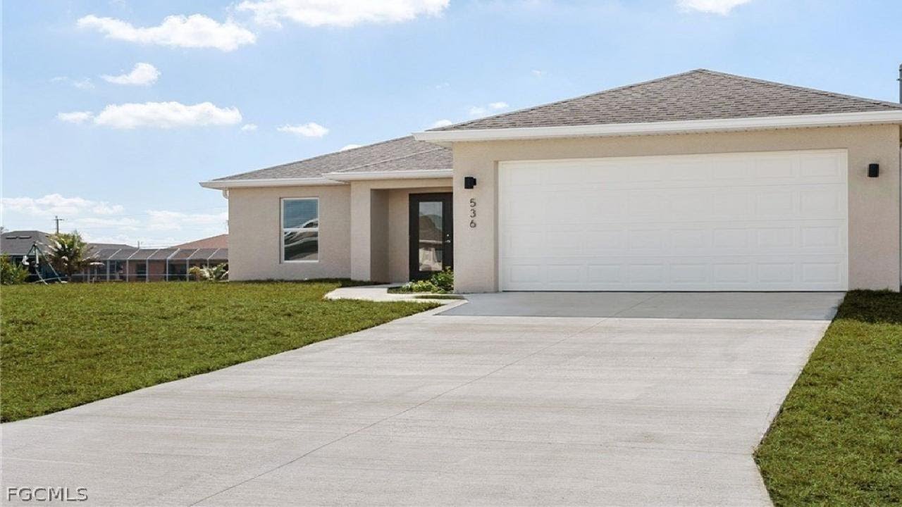 4 Bedroom Waterfront Home Tour | Cape Coral Florida | Under $400K