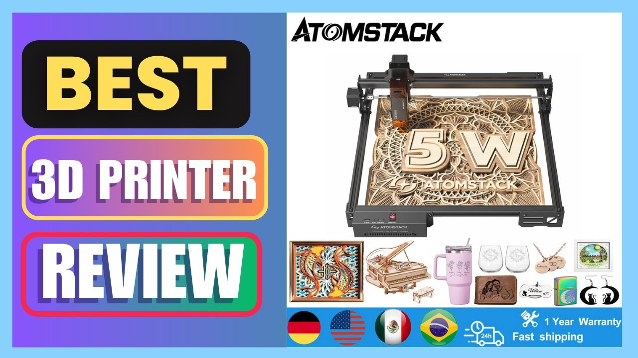 Best ATOMSTACK A5 Pro V2 Laser Engraving Wood