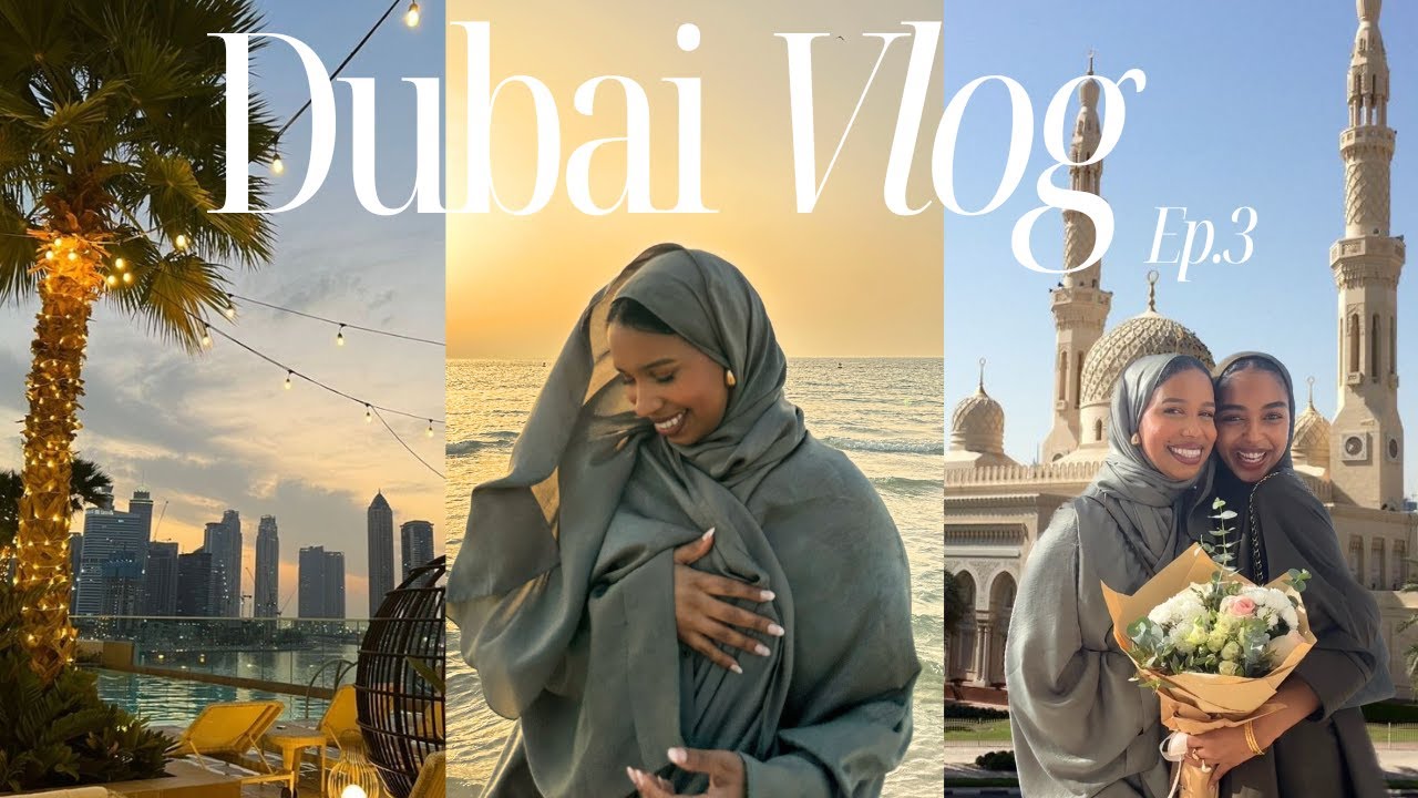 RAMADAN IN DUBAI ♡ Ep.3 ♡ | abaya shopping, beach days, reflections on gratitude | The Dubai Diaries