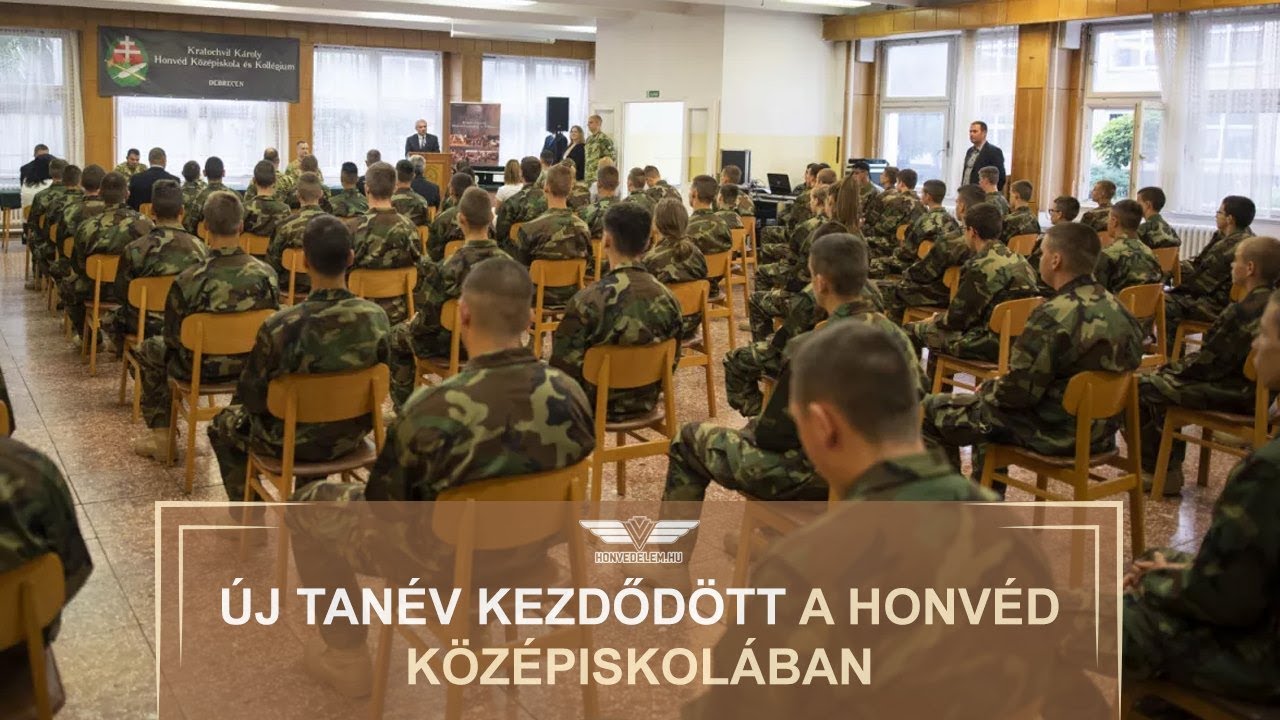 Új tanév kezdődött a honvéd középiskolában
