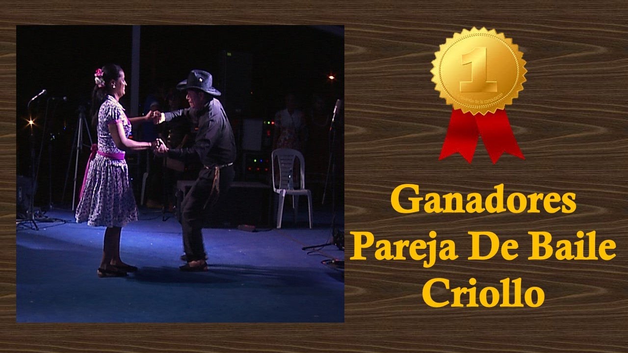 Ganadores Pareja de Baile Criollo 2017