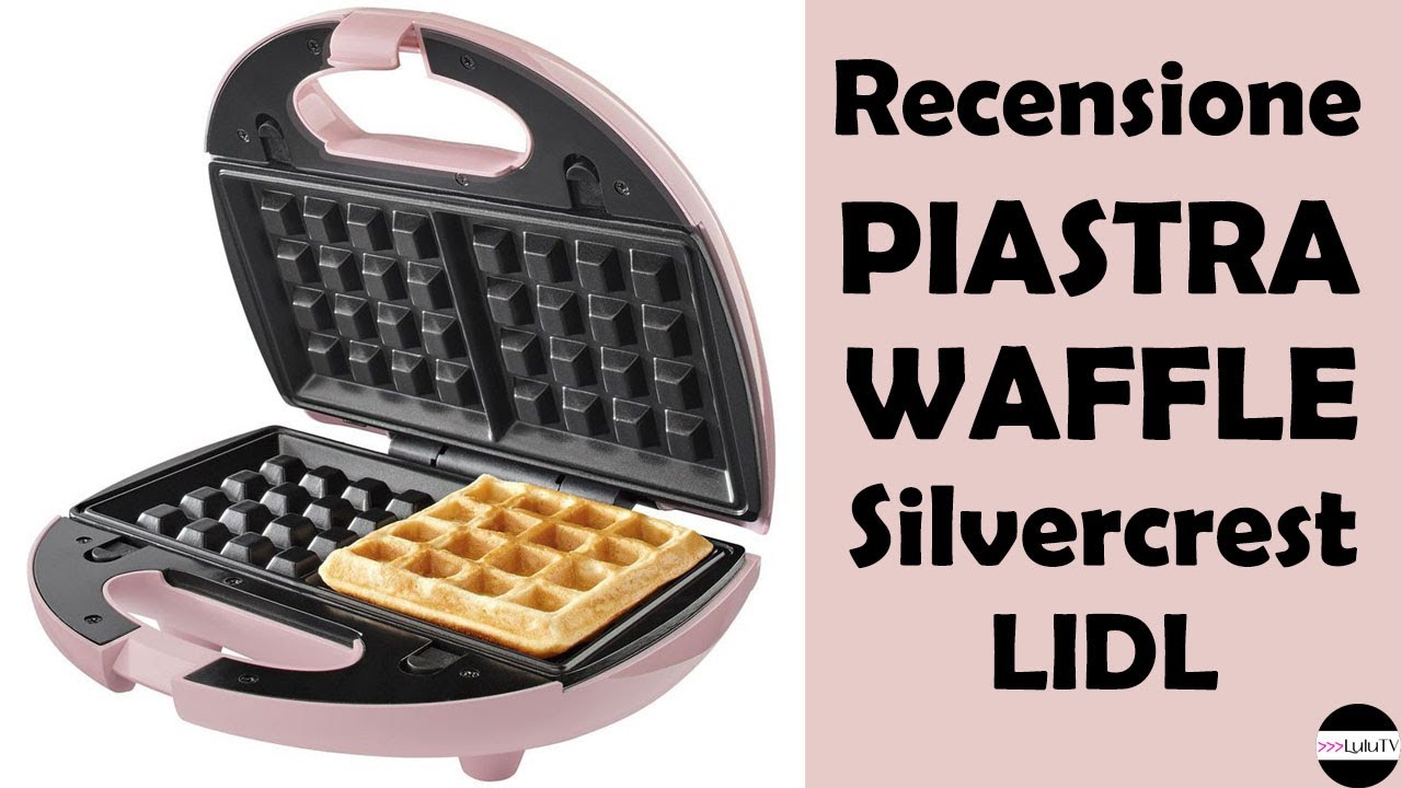 Piastra waffle Silvercrest della LIDL // RECENSIONE + TEST COTTURA