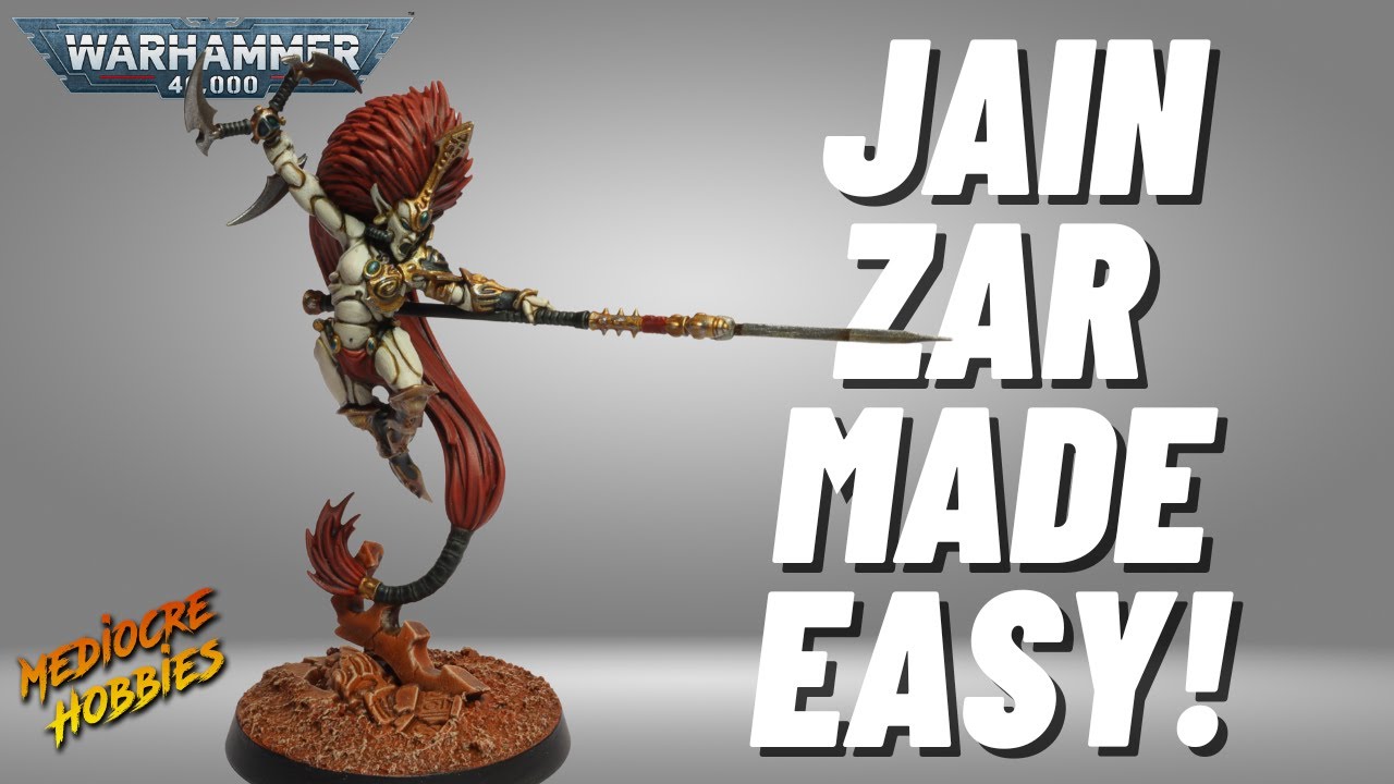 Jain Zar Made Easy!-Phoenix Lord for Howling Banshees for Aeldari!
