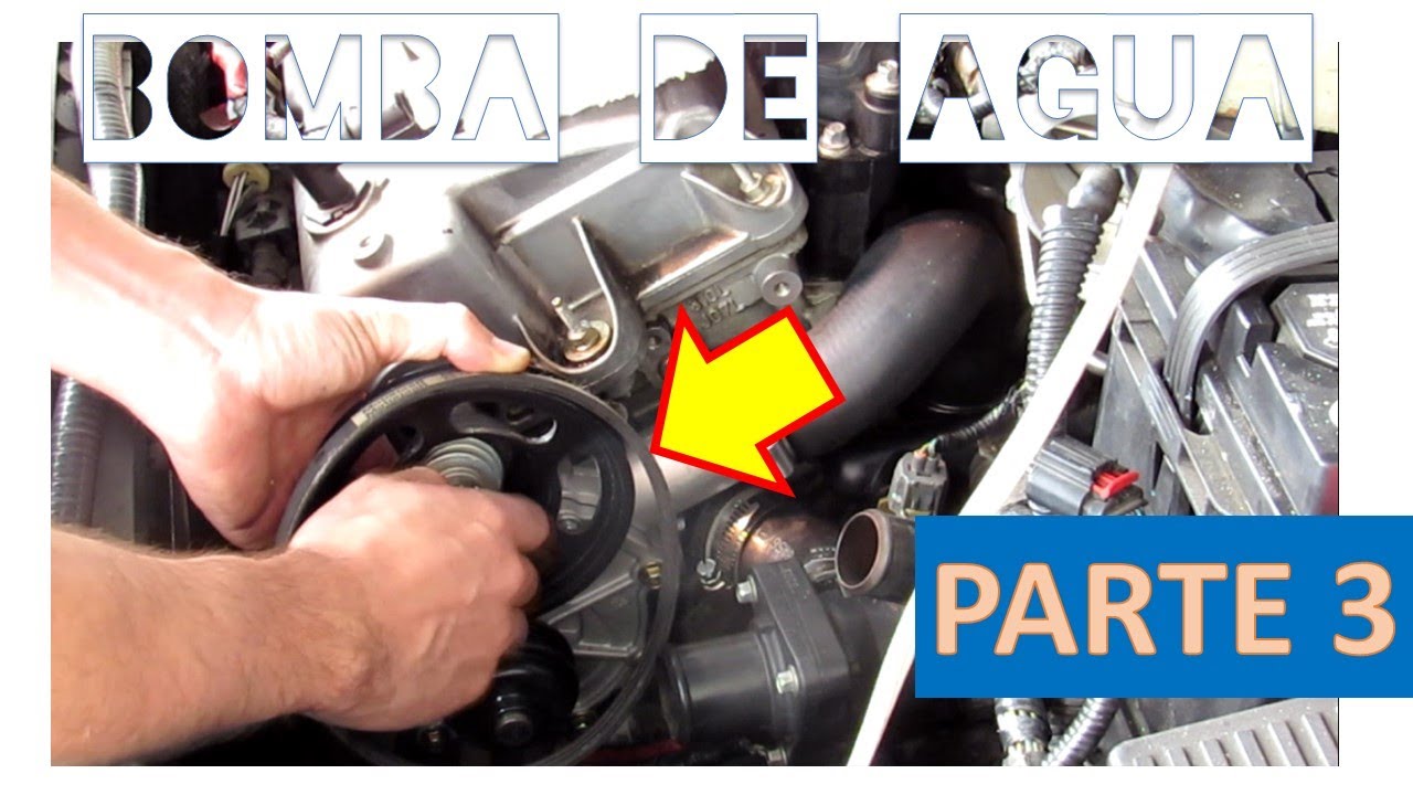 Bomba de agua Ford Fusion 2006 V6 3.0 Parte 3 Final