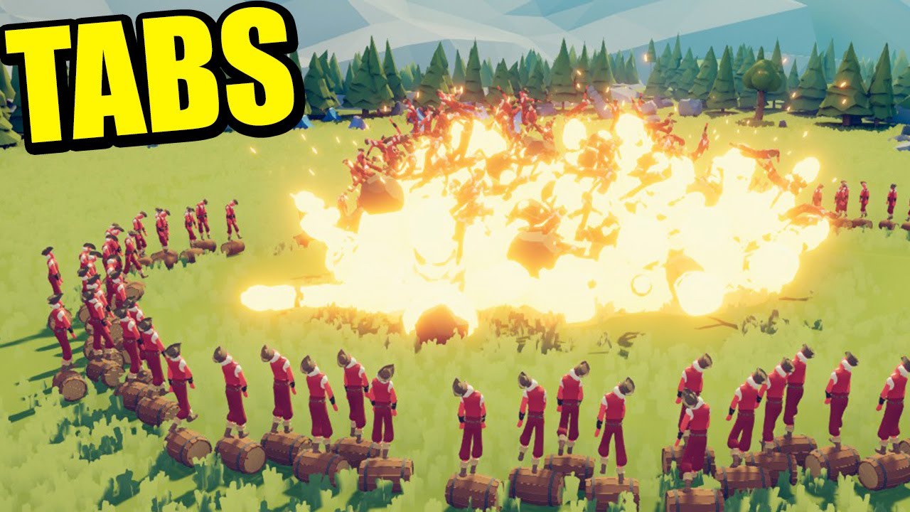TABS - 1000 PROYECTILES Vs DARK Y SUPER PEASANT - (TOTALLY ACCURATE BATTLE SIMULATOR)