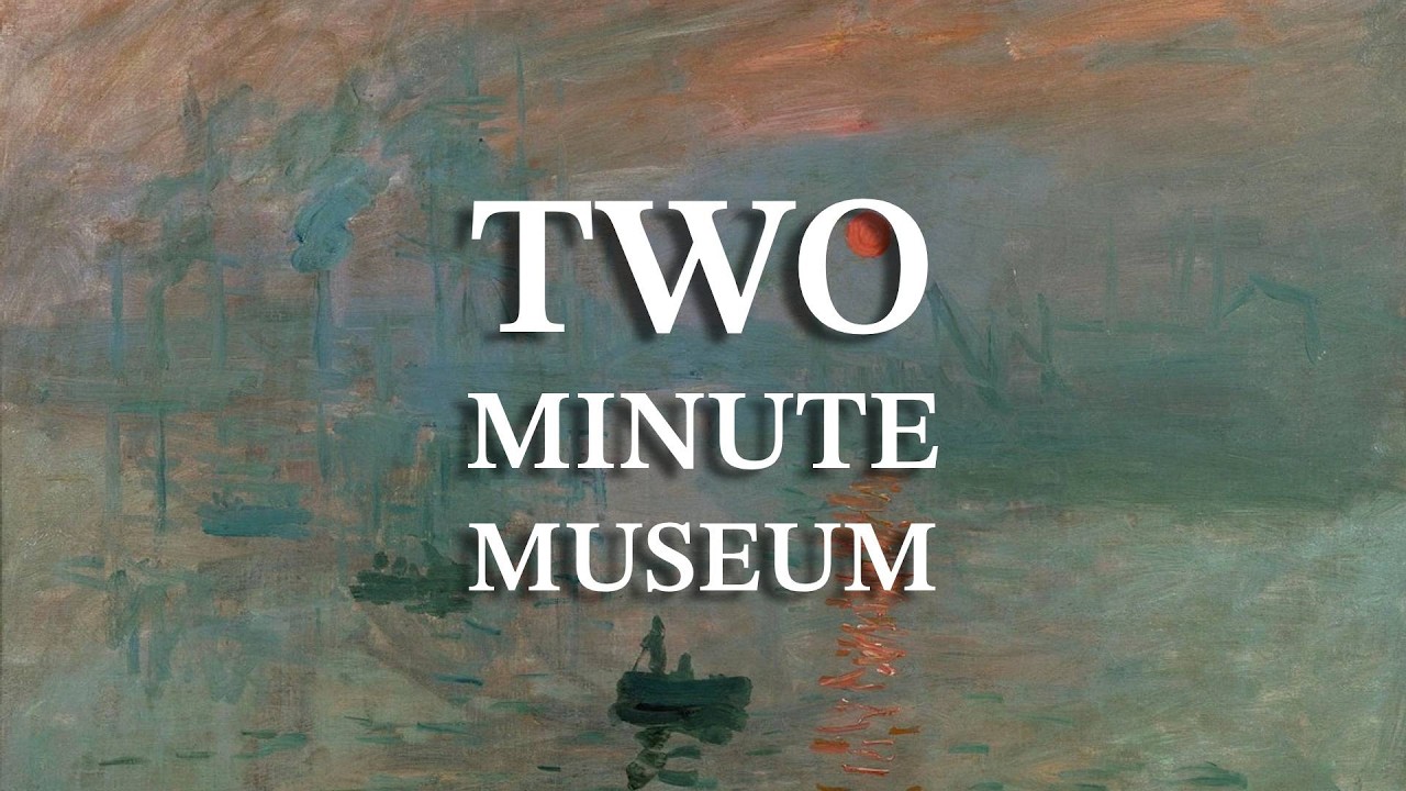 Where Did the Name Impressionism Come From? | Impression, sunrise by Claude Monet (1872)