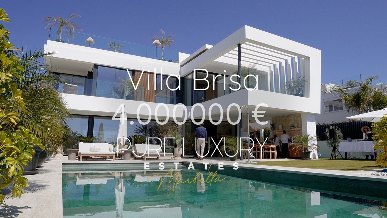 Villa La Brisa | Stunning brand new beachside villa in Marbesa, Marbella East 😍🌞🌴💯