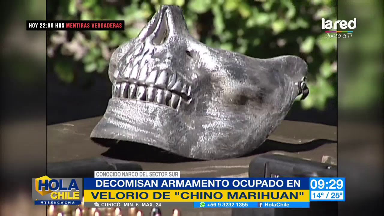 Mientras despedían a Chino Marihuán