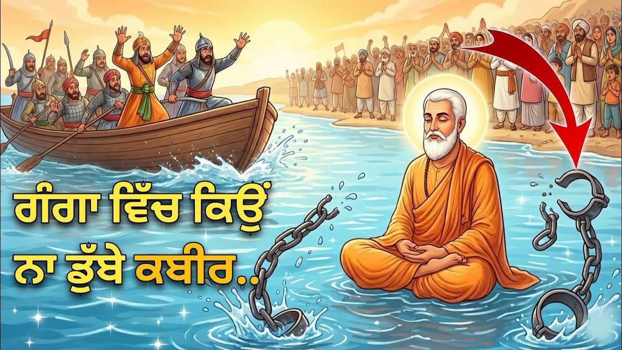 ਸਮੁੰਦਰ ਵੀ ਡੁੱਬ ਨਾ ਸਕਿਆ 😳 ਸੰਤ ਦੀ ਤਾਕਤ ਦਾ ਚਮਤਕਾਰ | Sikh Sakhi