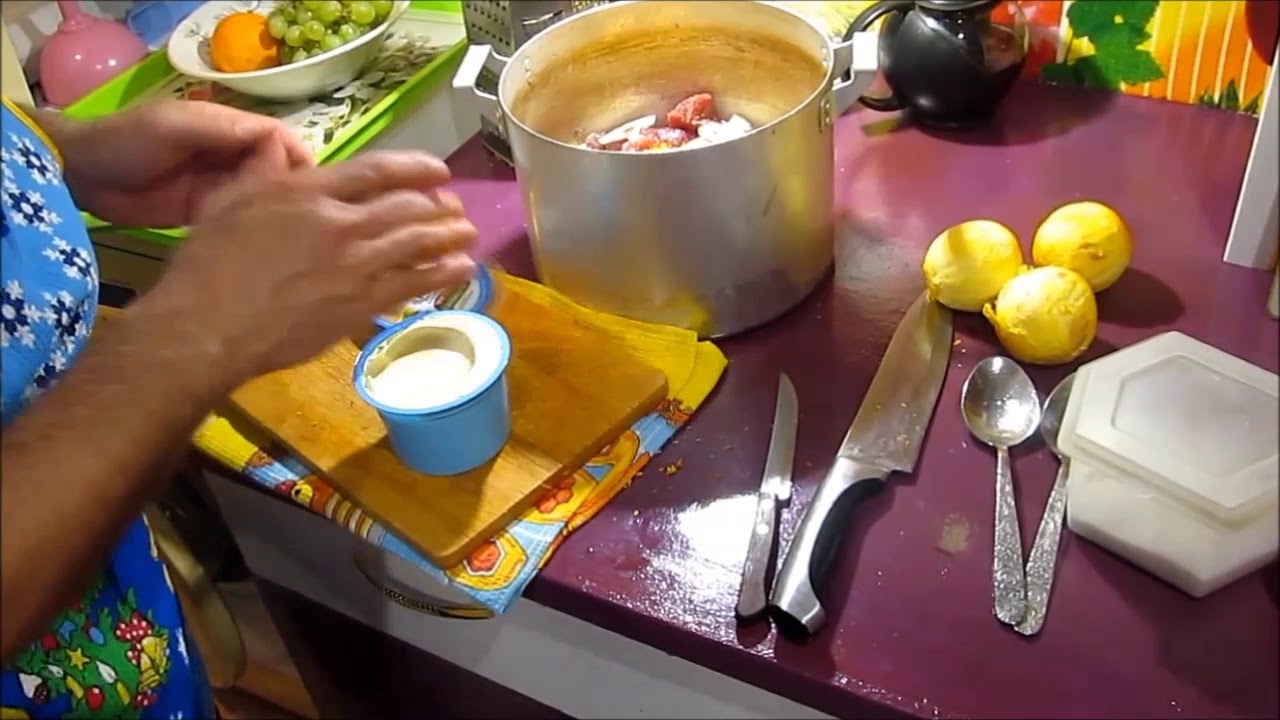 Шашлык со вкусом апельсина.