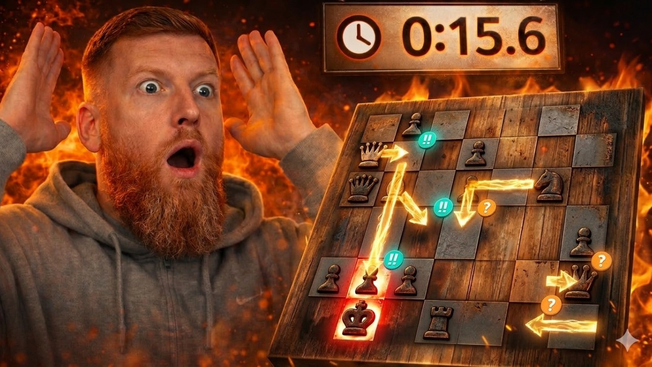 La SCANDINAVE à 1500 ELO ! | Tout se joue en 15 secondes… 😨