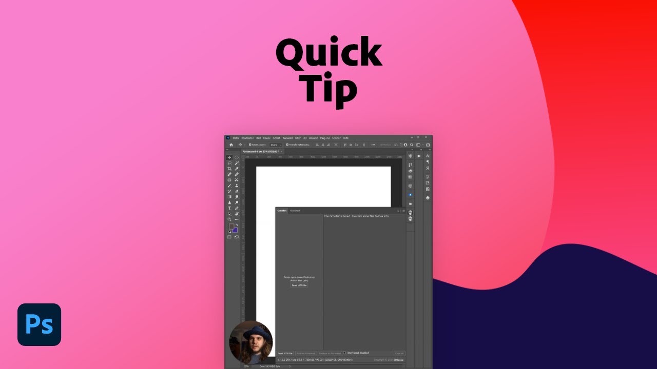 Конвертируйте файлы Photoshop Action (.atn) в код UXP с помощью Alchemist #Shorts