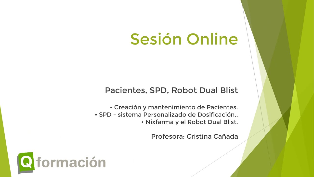 Pacientes, SPD y Robot Dual Blist