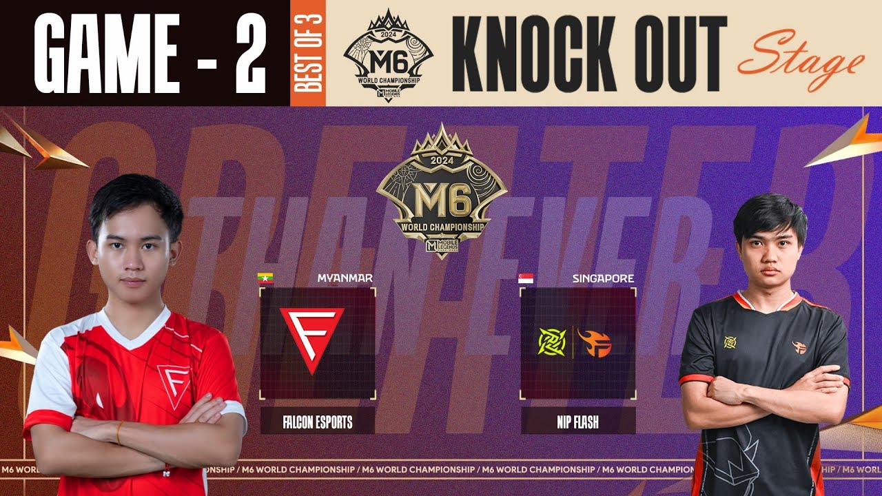 [Game - 2] Falcon Esports vs NIP FLASH [M6 World Championship]
