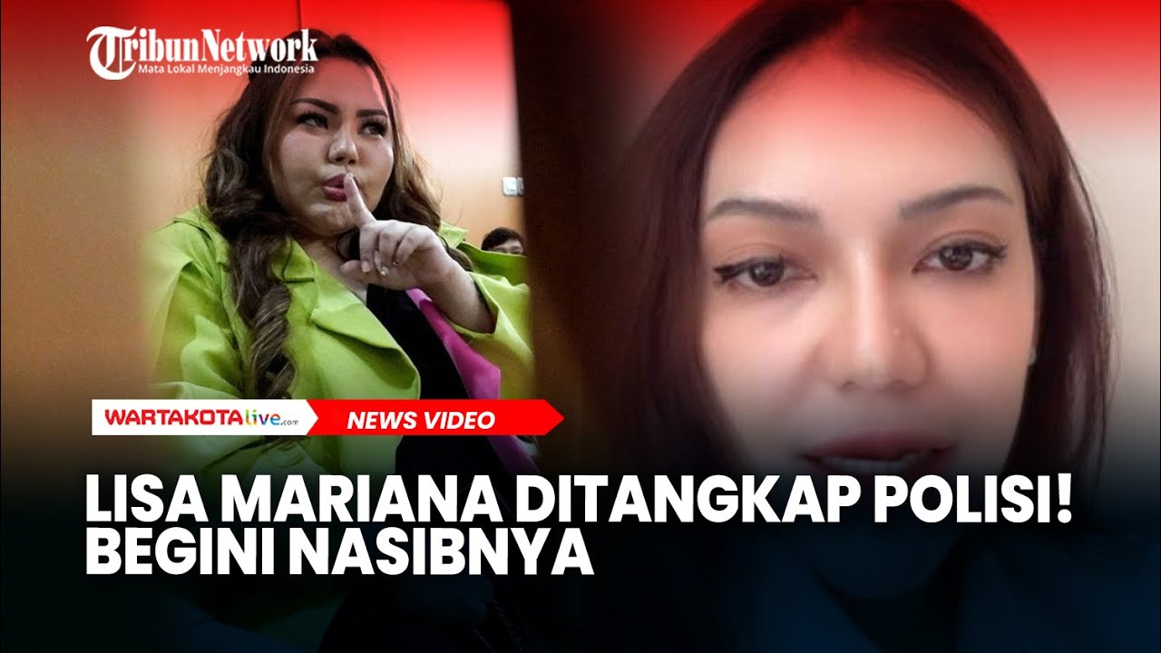 Lisa Mariana Ditangkap Polisi! Begini Nasibnya