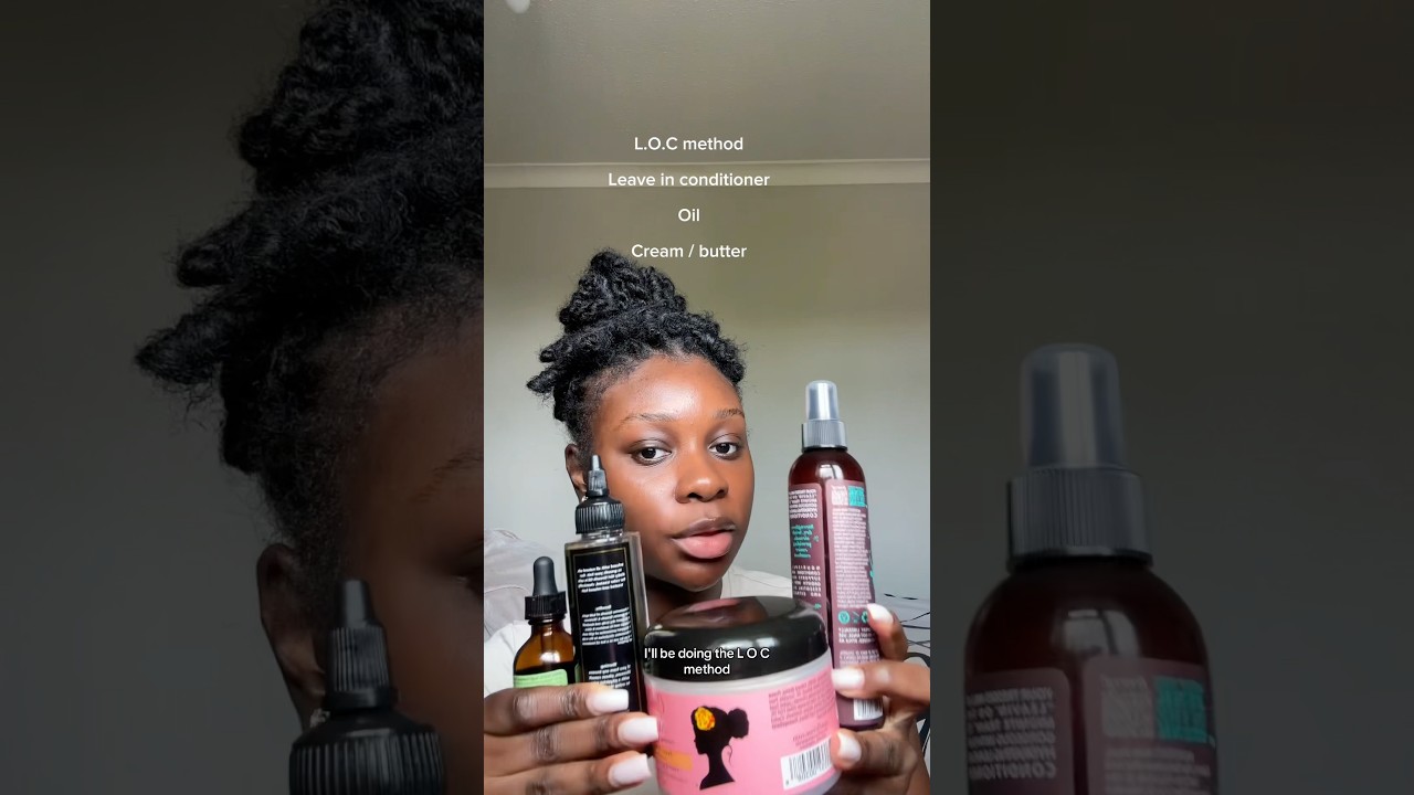 How I moisturize my locs ✨ #naturalhair #locs #type4hair #moisturize #dryhair #twists #ugcniambi