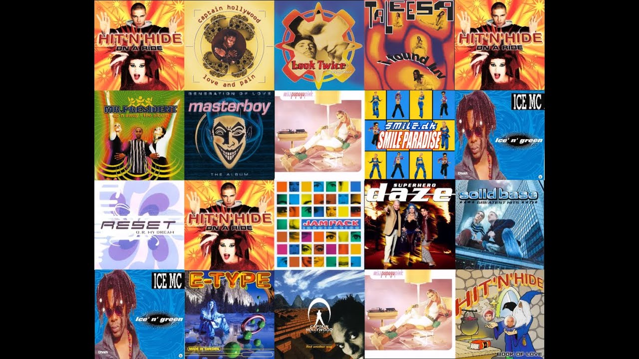 Eurodance hits 1994-1999